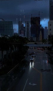 ✦ عکس شهر تاریک و بارونی برای بک گراند ✦