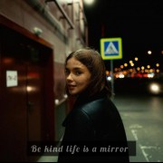 مهربون باش زندگی آینه‌ست.....! 