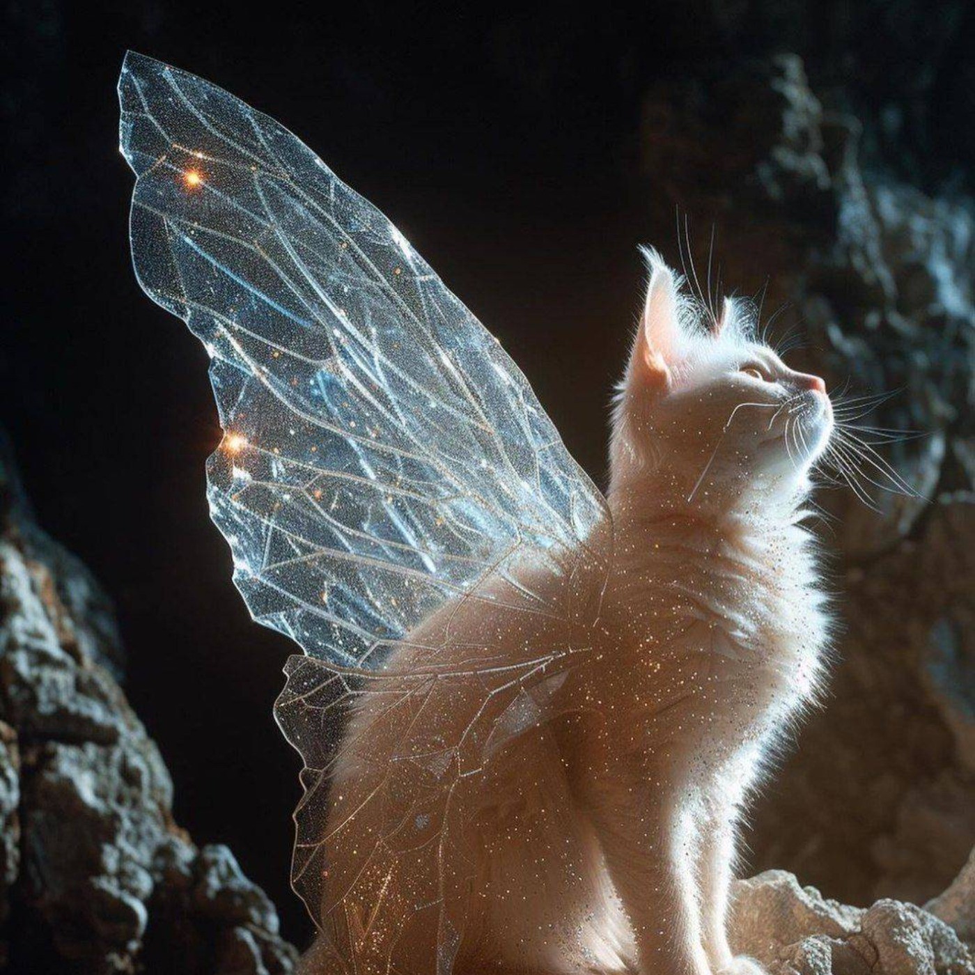 گرشته=گربه+فرشته🥲...............