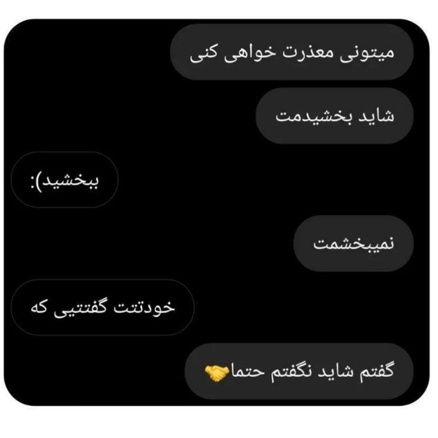 خودِ مَن به رِوایَت تَصویر…!😂🤝